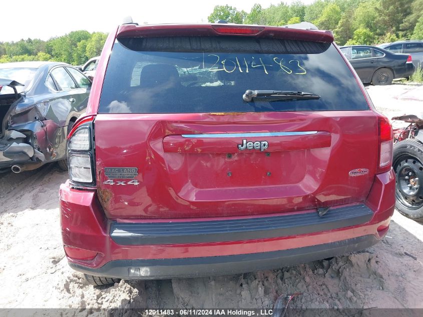 2014 Jeep Compass Sport/North VIN: 1C4NJDAB9ED518554 Lot: 12011483