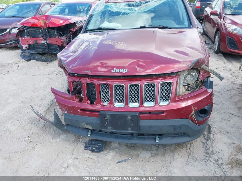 2014 Jeep Compass Sport/North VIN: 1C4NJDAB9ED518554 Lot: 12011483