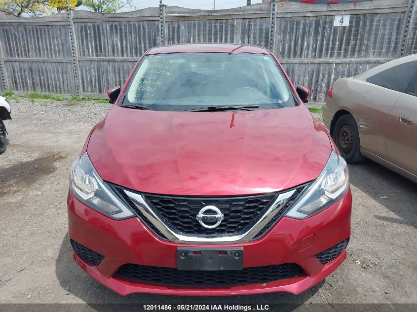 2017 Nissan Sentra VIN: 3N1AB7AP9HY402820 Lot: 12011486