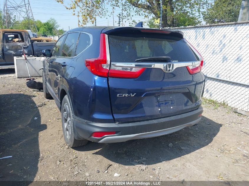 2017 Honda Cr-V Ex VIN: 2HKRW2H53HH114008 Lot: 12011487