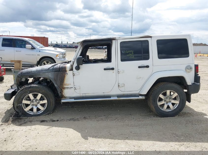 2013 Jeep Wrangler Unlimited Sahara VIN: 1C4BJWEG8DL662069 Lot: 12011490
