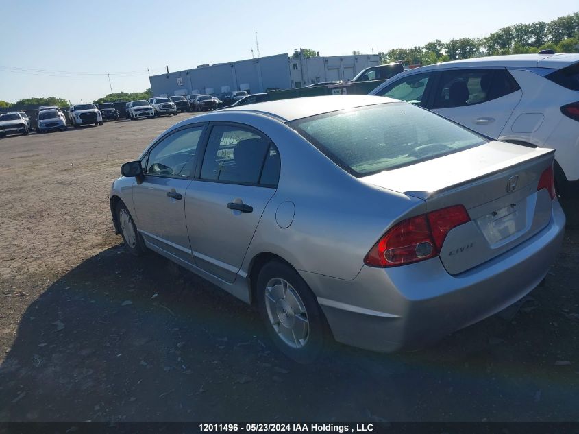 2008 Honda Civic Sdn VIN: 2HGFA16448H110050 Lot: 12011496