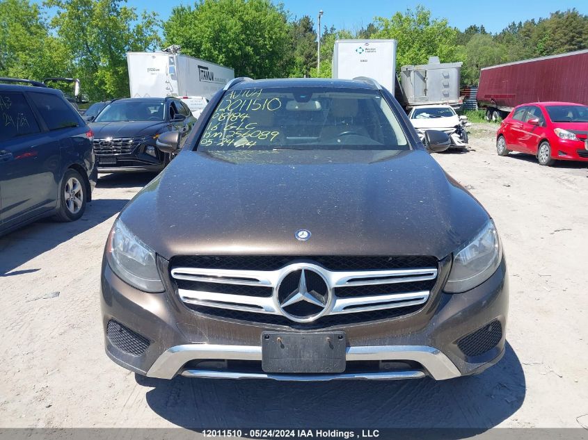 2016 Mercedes-Benz Glc VIN: WDC0G4KBXGF018184 Lot: 12011510