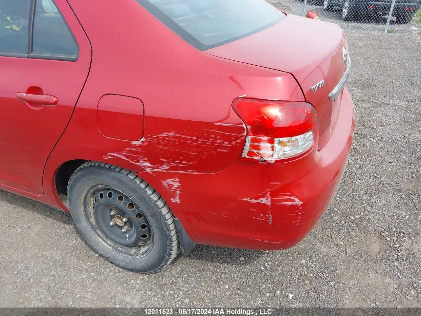 2010 Toyota Yaris VIN: JTDBT4K34A1376632 Lot: 12011523