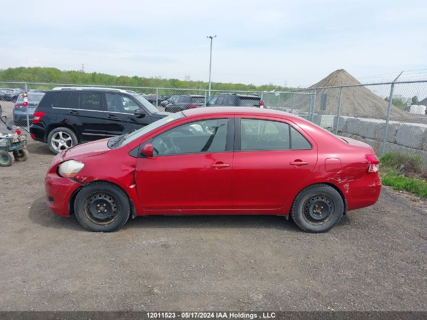 2010 Toyota Yaris VIN: JTDBT4K34A1376632 Lot: 12011523