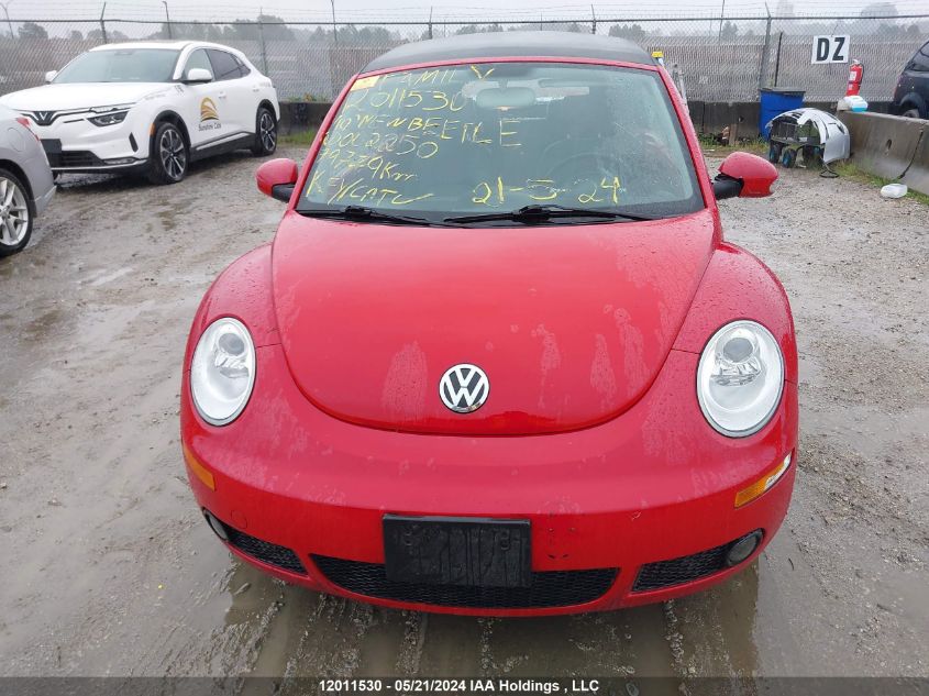 2010 Volkswagen New Beetle VIN: 3VWRW2AL1AM002250 Lot: 12011530