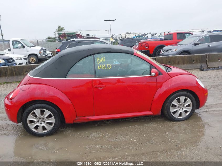 2010 Volkswagen New Beetle VIN: 3VWRW2AL1AM002250 Lot: 12011530