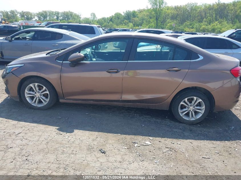 2019 Chevrolet Cruze Lt VIN: 1G1BE5SM0K7124585 Lot: 12011532