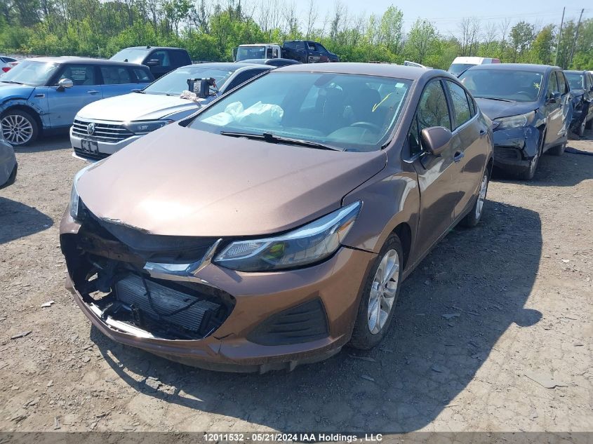 2019 Chevrolet Cruze Lt VIN: 1G1BE5SM0K7124585 Lot: 12011532