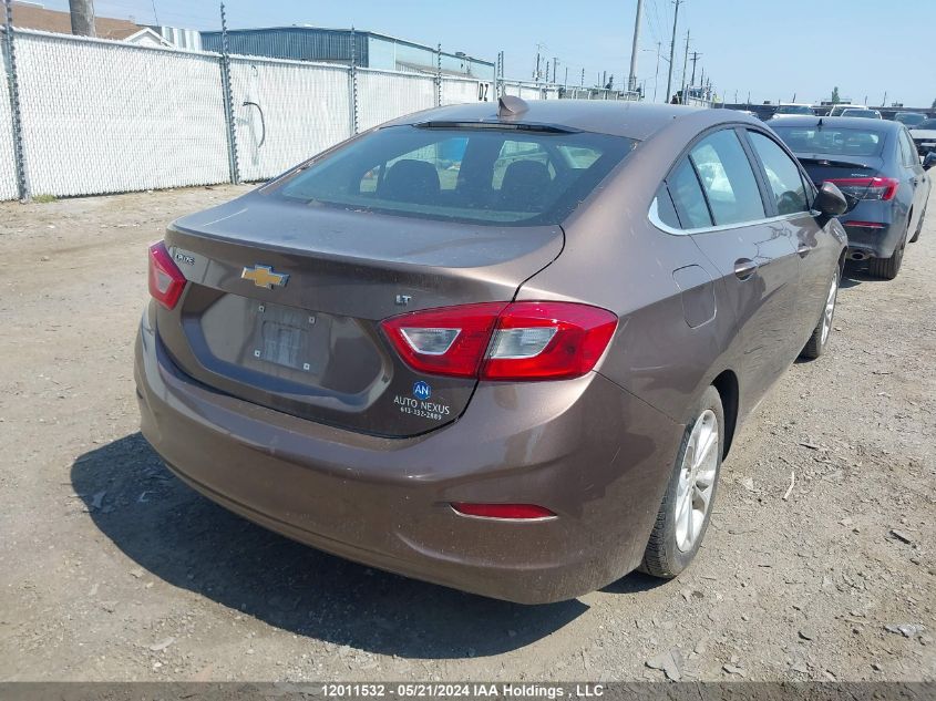 2019 Chevrolet Cruze Lt VIN: 1G1BE5SM0K7124585 Lot: 12011532