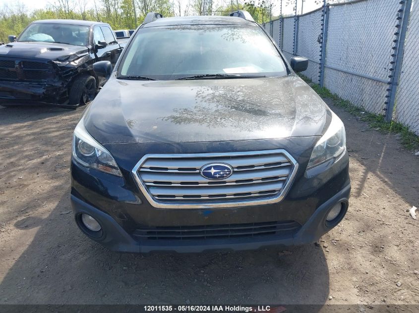 2016 Subaru Outback VIN: 4S4BSCAC6G3340173 Lot: 12011535