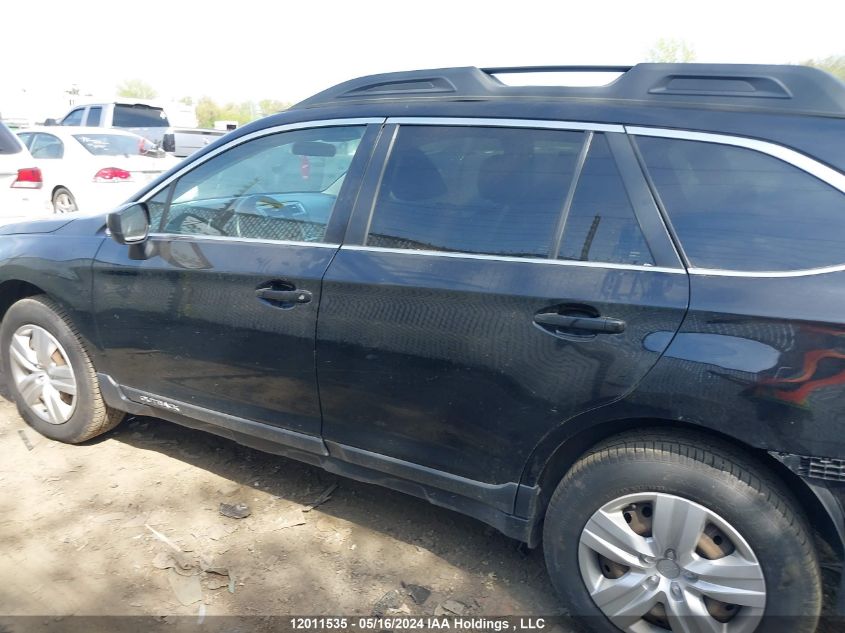 2016 Subaru Outback VIN: 4S4BSCAC6G3340173 Lot: 12011535