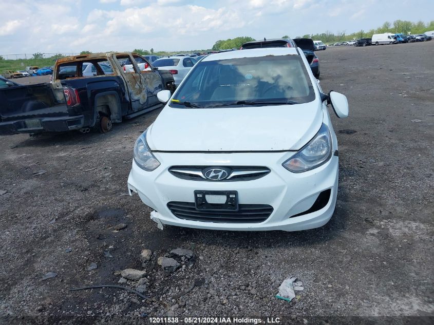 2014 Hyundai Accent Gls/Gs VIN: KMHCT4AE3EU764880 Lot: 12011538