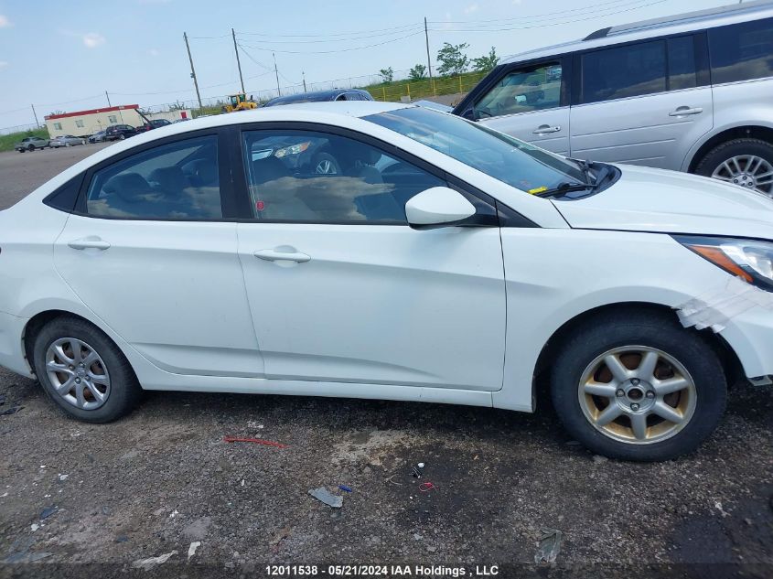 2014 Hyundai Accent Gls/Gs VIN: KMHCT4AE3EU764880 Lot: 12011538