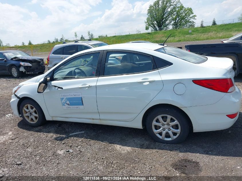 2014 Hyundai Accent Gls/Gs VIN: KMHCT4AE3EU764880 Lot: 12011538