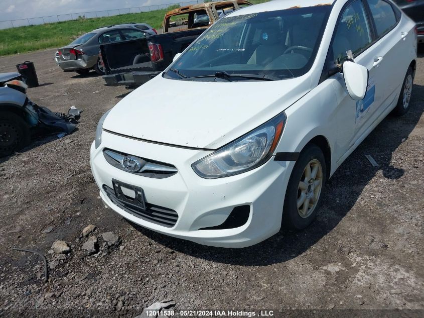 2014 Hyundai Accent Gls/Gs VIN: KMHCT4AE3EU764880 Lot: 12011538