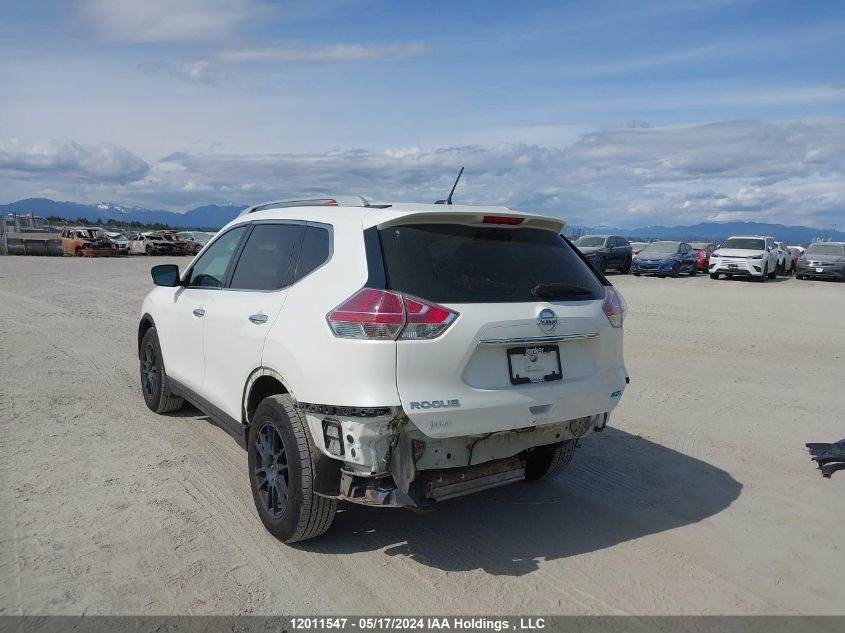 2015 Nissan Rogue VIN: 5N1AT2MT5FC835641 Lot: 12011547