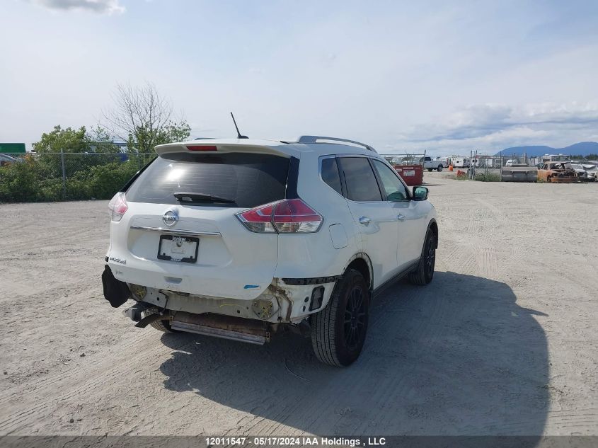 2015 Nissan Rogue VIN: 5N1AT2MT5FC835641 Lot: 12011547