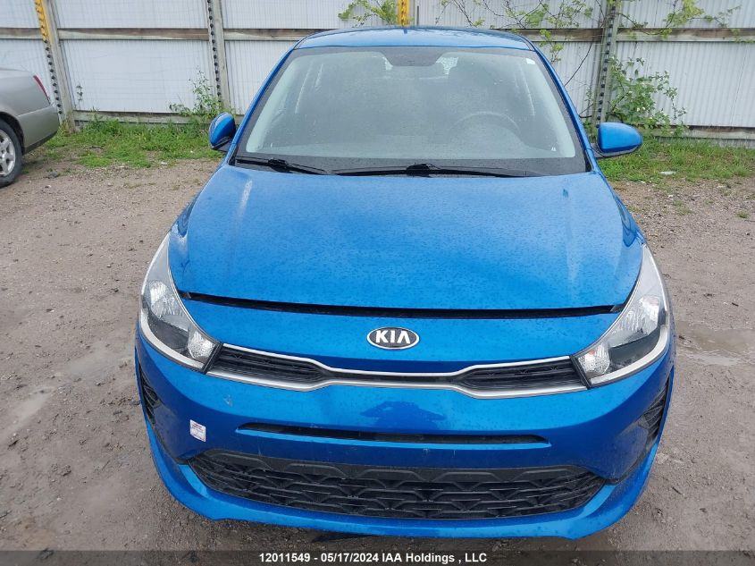 2021 Kia Rio 5-Door VIN: 3KPA25AD5ME392886 Lot: 12011549