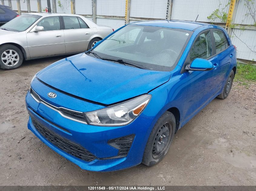 2021 Kia Rio 5-Door VIN: 3KPA25AD5ME392886 Lot: 12011549