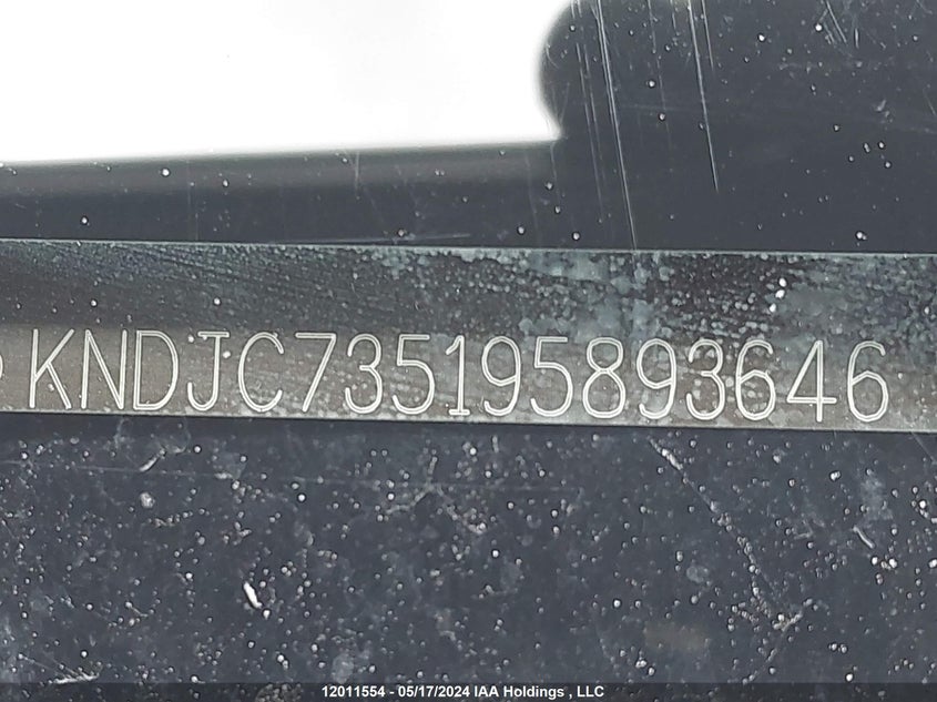 2009 Kia Sorento VIN: KNDJC735195893646 Lot: 12011554