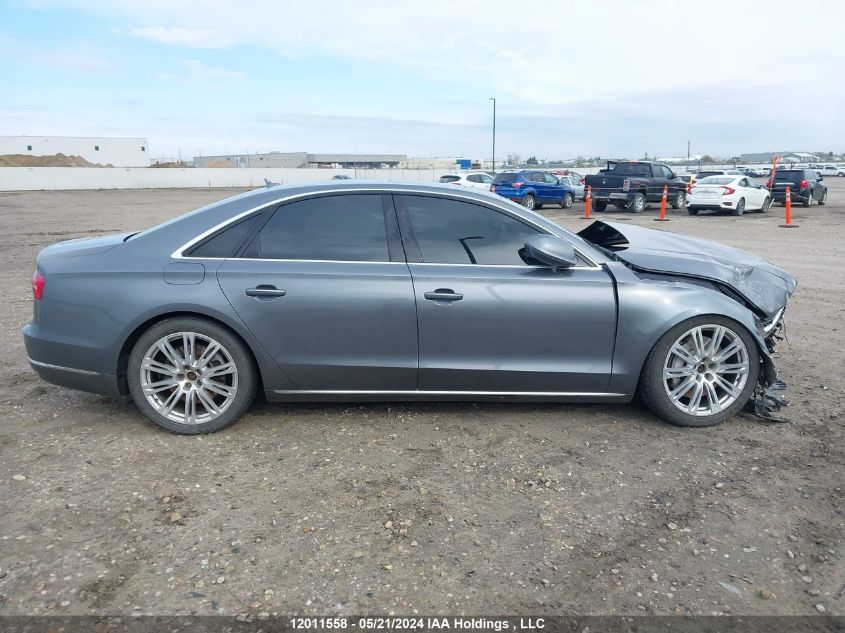 2015 Audi A8 VIN: WAUJ2AFD7FN025890 Lot: 12011558