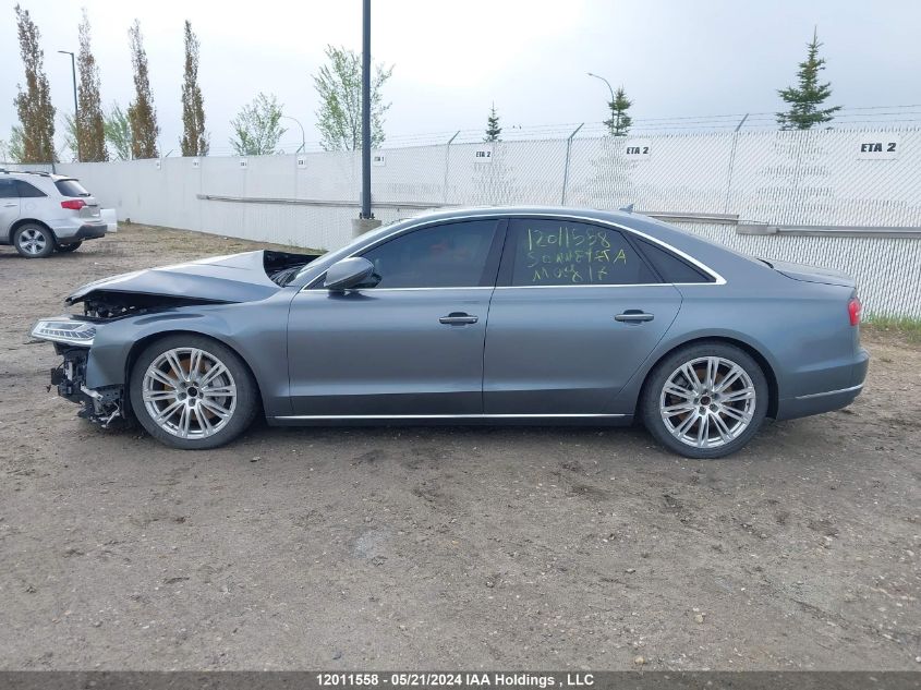 2015 Audi A8 VIN: WAUJ2AFD7FN025890 Lot: 12011558