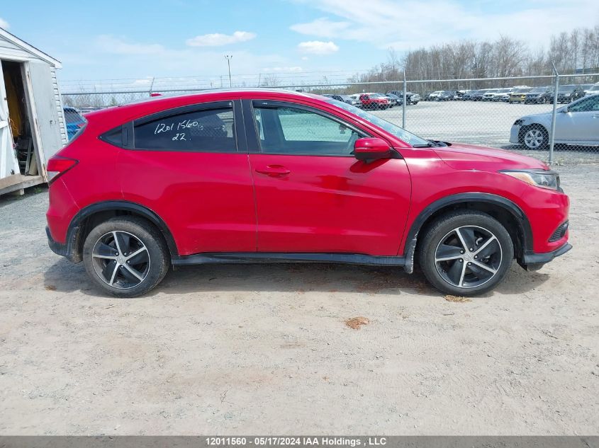 2022 Honda Hr-V VIN: 3CZRU6H25NM105152 Lot: 12011560