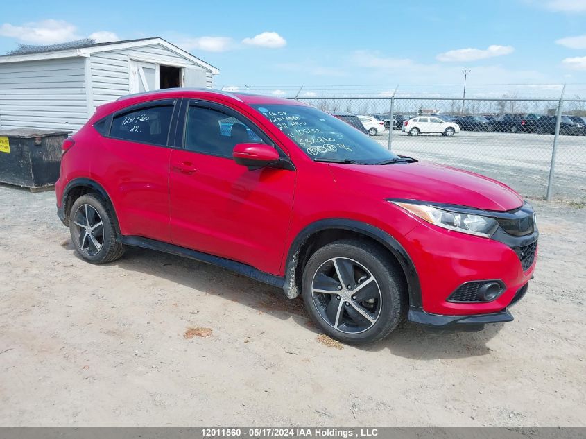 2022 Honda Hr-V VIN: 3CZRU6H25NM105152 Lot: 12011560