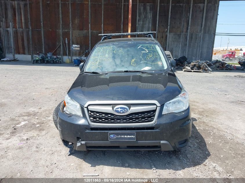 2016 Subaru Forester VIN: JF2SJCBC2GH555155 Lot: 12011563