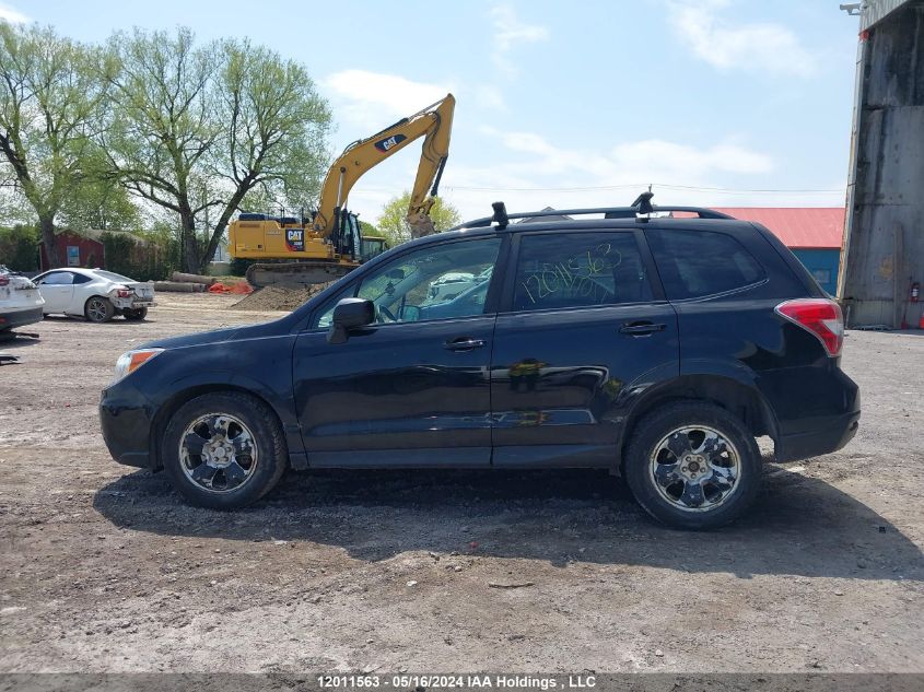 2016 Subaru Forester VIN: JF2SJCBC2GH555155 Lot: 12011563