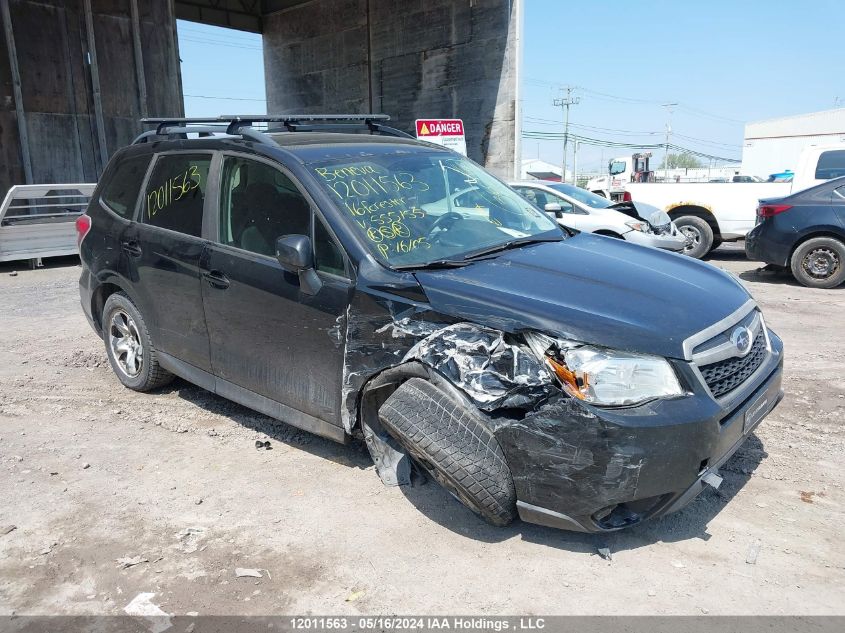 2016 Subaru Forester VIN: JF2SJCBC2GH555155 Lot: 12011563