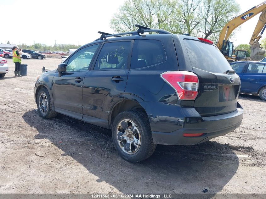 2016 Subaru Forester VIN: JF2SJCBC2GH555155 Lot: 12011563