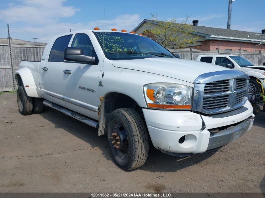 2006 Dodge Ram 3500 VIN: 3D7MX49C36G276524 Lot: 12011582