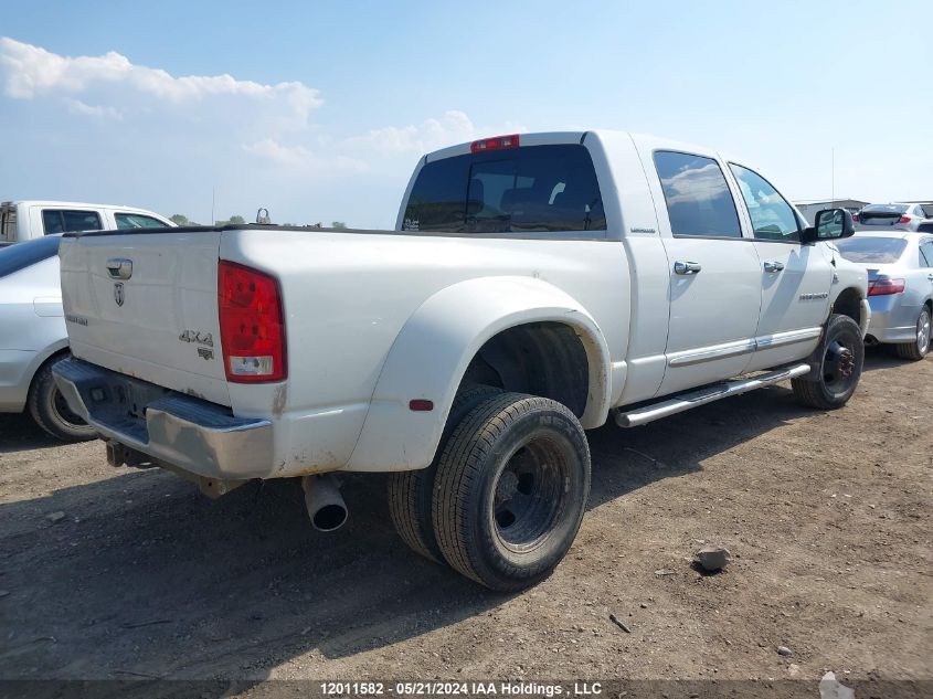 2006 Dodge Ram 3500 VIN: 3D7MX49C36G276524 Lot: 12011582