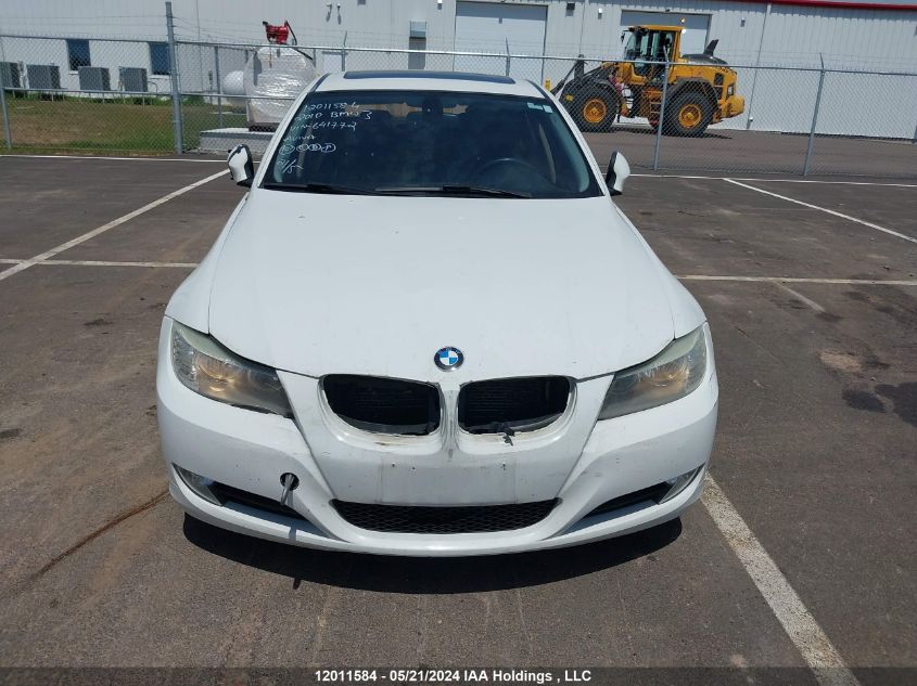 2010 BMW 3 Series VIN: WBAPG7C58AA641772 Lot: 12011584