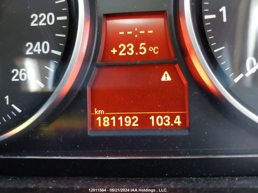 2010 BMW 3 Series VIN: WBAPG7C58AA641772 Lot: 12011584