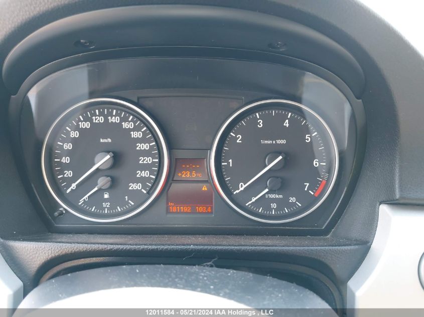 2010 BMW 3 Series VIN: WBAPG7C58AA641772 Lot: 12011584