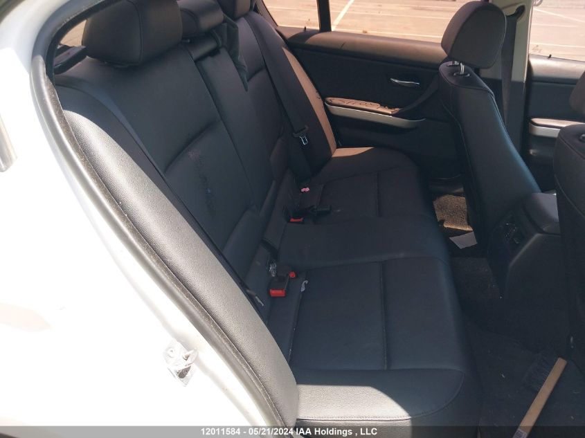 2010 BMW 3 Series VIN: WBAPG7C58AA641772 Lot: 12011584