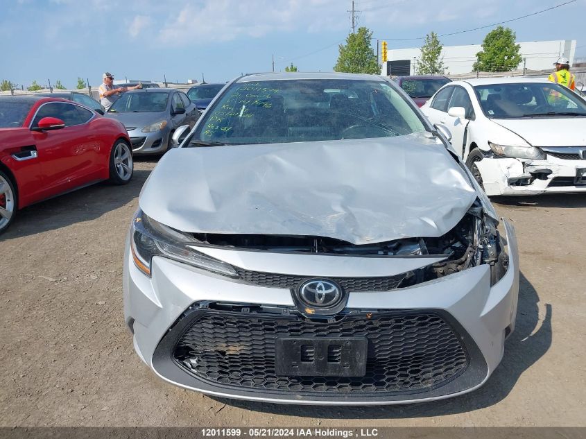 2021 Toyota Corolla Le VIN: 5YFBPMBE9MP147496 Lot: 12011599