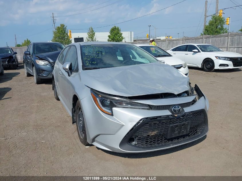 2021 Toyota Corolla Le VIN: 5YFBPMBE9MP147496 Lot: 12011599