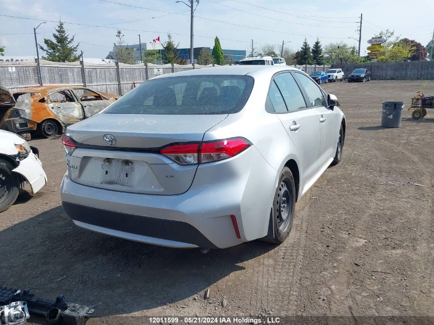 2021 Toyota Corolla Le VIN: 5YFBPMBE9MP147496 Lot: 12011599