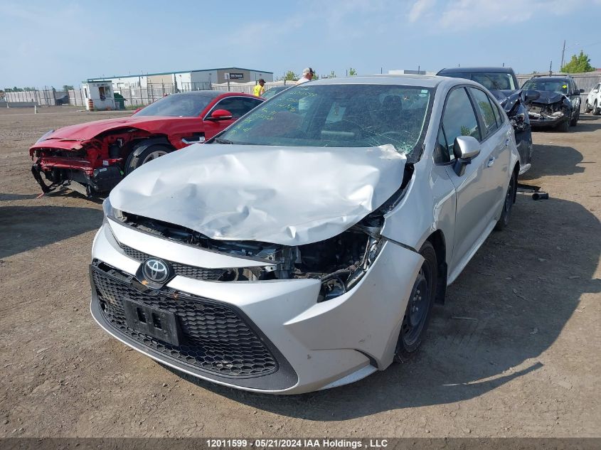 2021 Toyota Corolla Le VIN: 5YFBPMBE9MP147496 Lot: 12011599