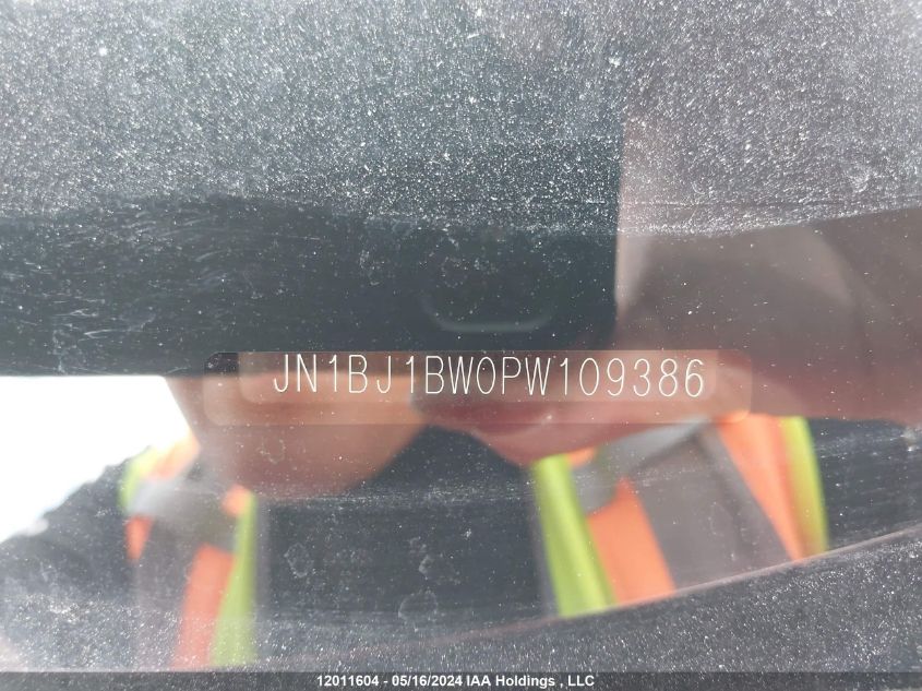 2023 Nissan Qashqai VIN: JN1BJ1BW0PW109386 Lot: 12011604