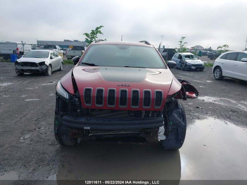 2017 Jeep Cherokee Trailhawk VIN: 1C4PJMBS6HW609734 Lot: 12011611