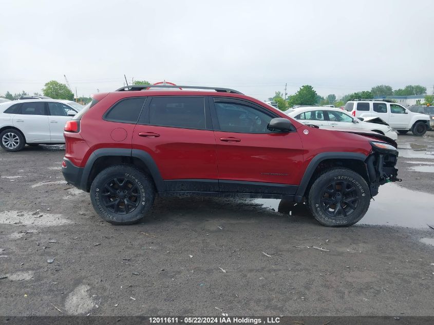 2017 Jeep Cherokee Trailhawk VIN: 1C4PJMBS6HW609734 Lot: 12011611