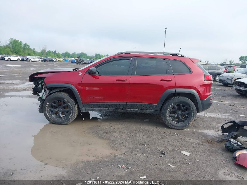 2017 Jeep Cherokee Trailhawk VIN: 1C4PJMBS6HW609734 Lot: 12011611