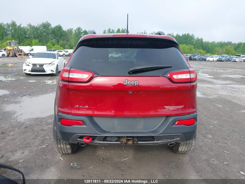 2017 Jeep Cherokee Trailhawk VIN: 1C4PJMBS6HW609734 Lot: 12011611