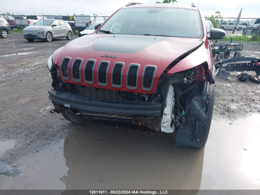 2017 Jeep Cherokee Trailhawk VIN: 1C4PJMBS6HW609734 Lot: 12011611