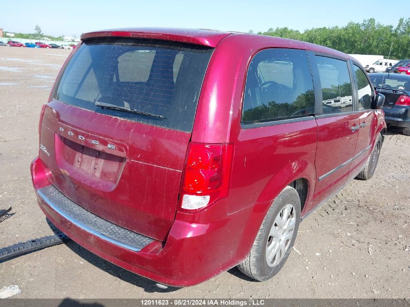 2015 Dodge Grand Caravan Se/Sxt VIN: 2C4RDGBG7FR735930 Lot: 12011623